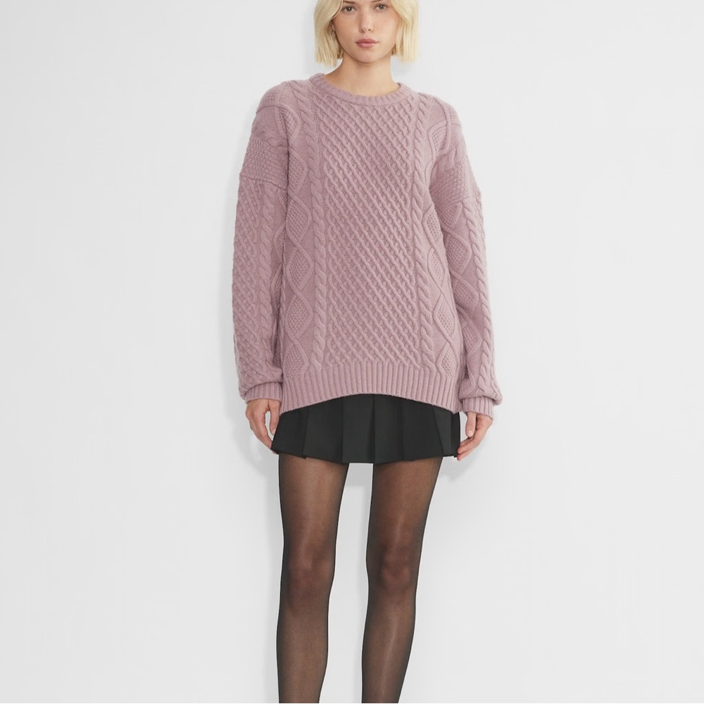 Orange Aritzia Peggy Sweater